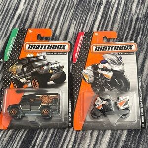Lot of 2 Matchbox vehicles